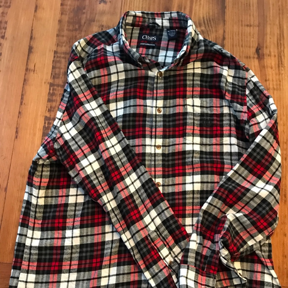 Chaps Flannel Size XL
